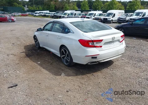 2019 Honda Accord Sport from USA, damaged, VIN 1HGCV1F33KA164556